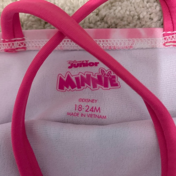 Lot of 3 Girls' Swimsuits Mixed Sizes 4T, 2T, 18-24 Months – Cute Summer Set - Picture 7 of 7